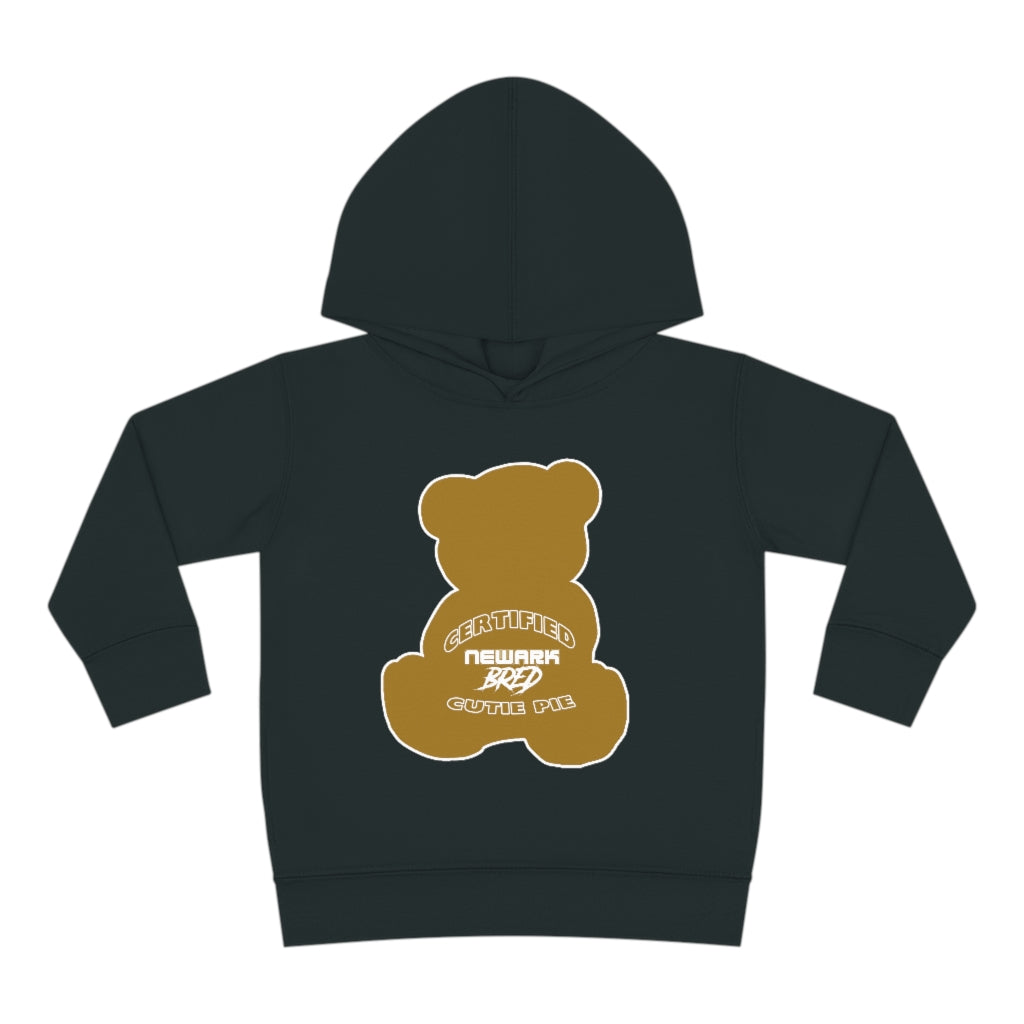 Certified Newark Bred Gold Sugar Bear Toddler Hoodie