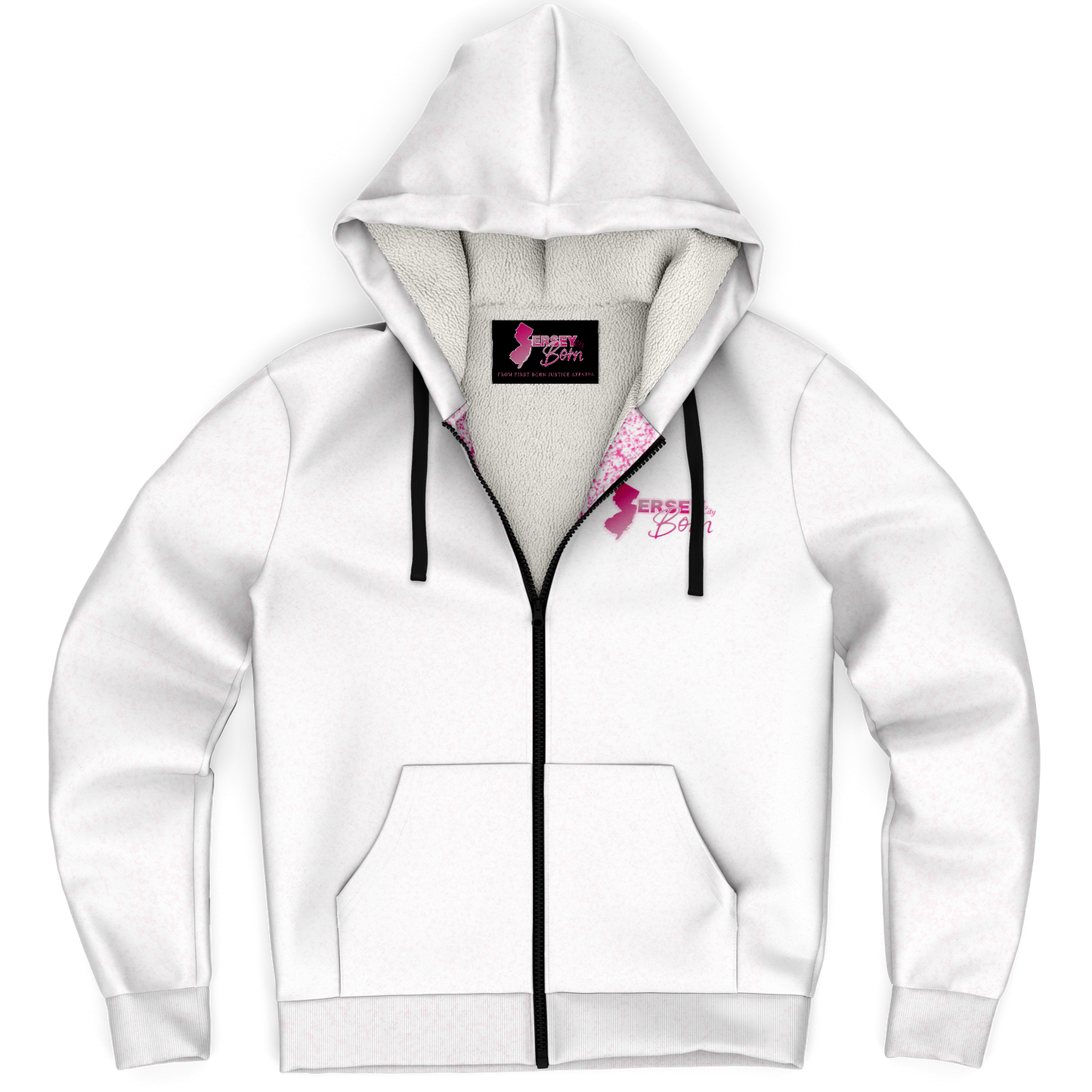 Jersey City Born- Cotton Candy Premium Hoodie