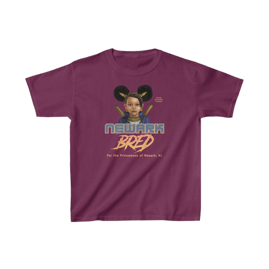 Newark Bred - Princess Promise Edition Kids Heavy Cotton Tee *
