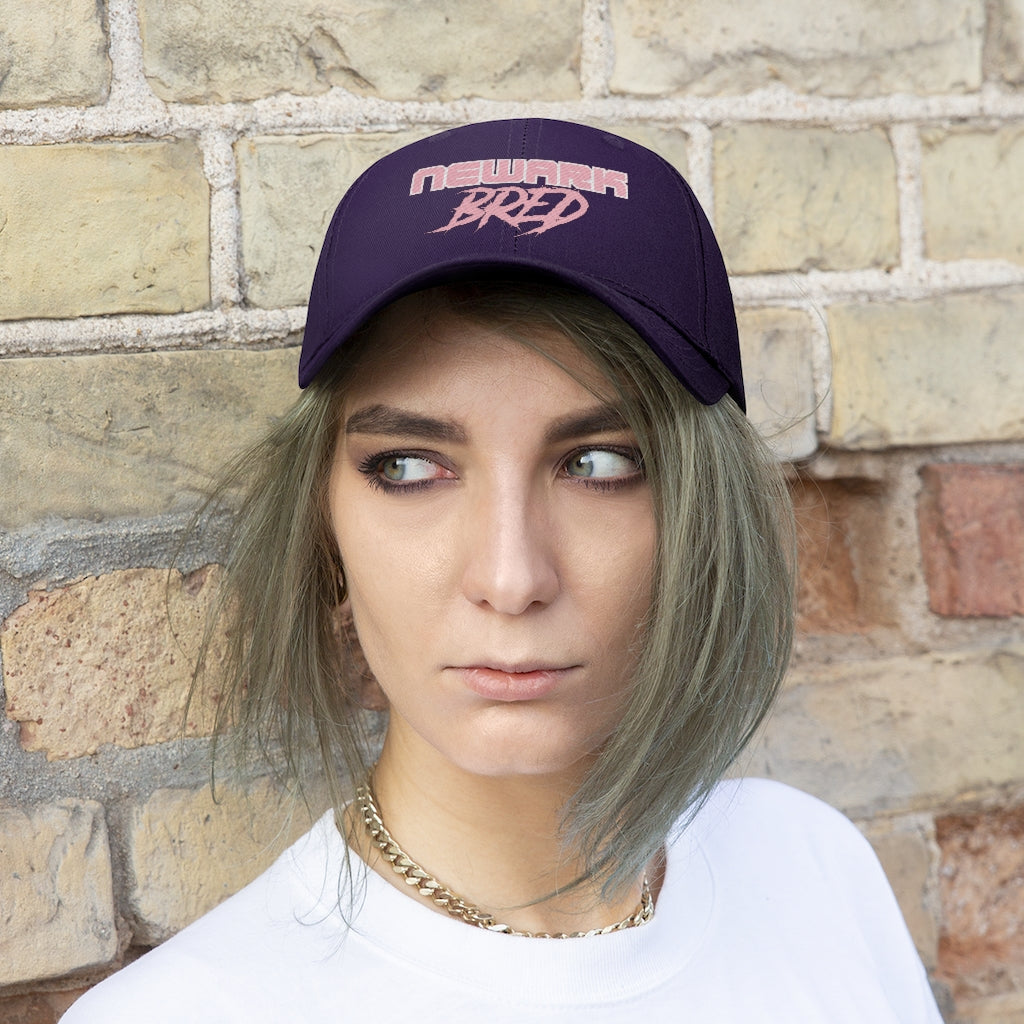 Newark Bred - Pink Trim Twill Hat