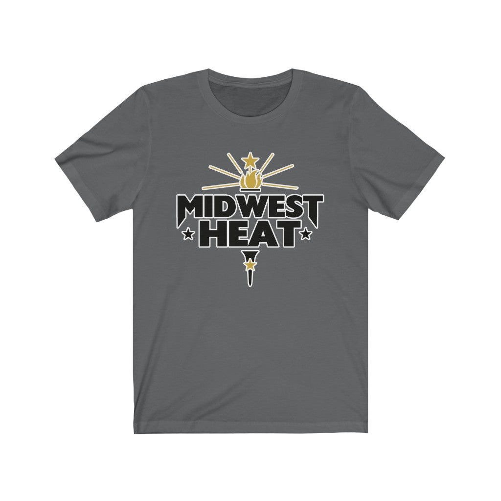 Midwest Heat  - Black Gold Scheme Unisex Tee