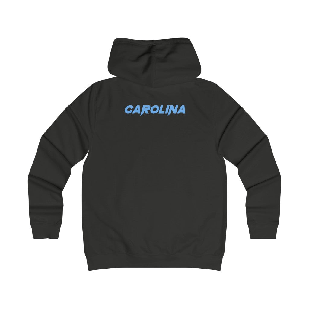 Carolina Bred - L Blue Scheme Girlie College Hoodie
