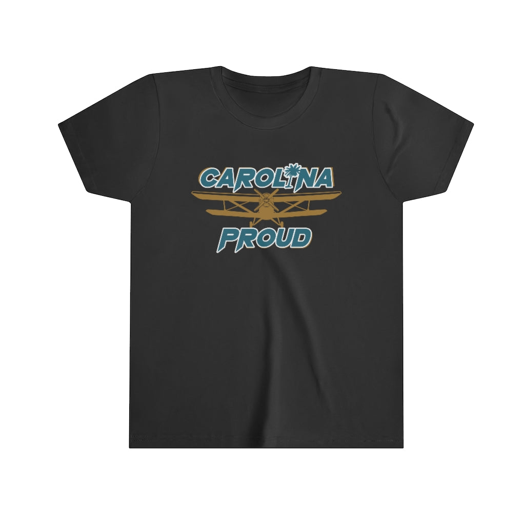 Carolina Proud - Aqua/Gold Youth Tee