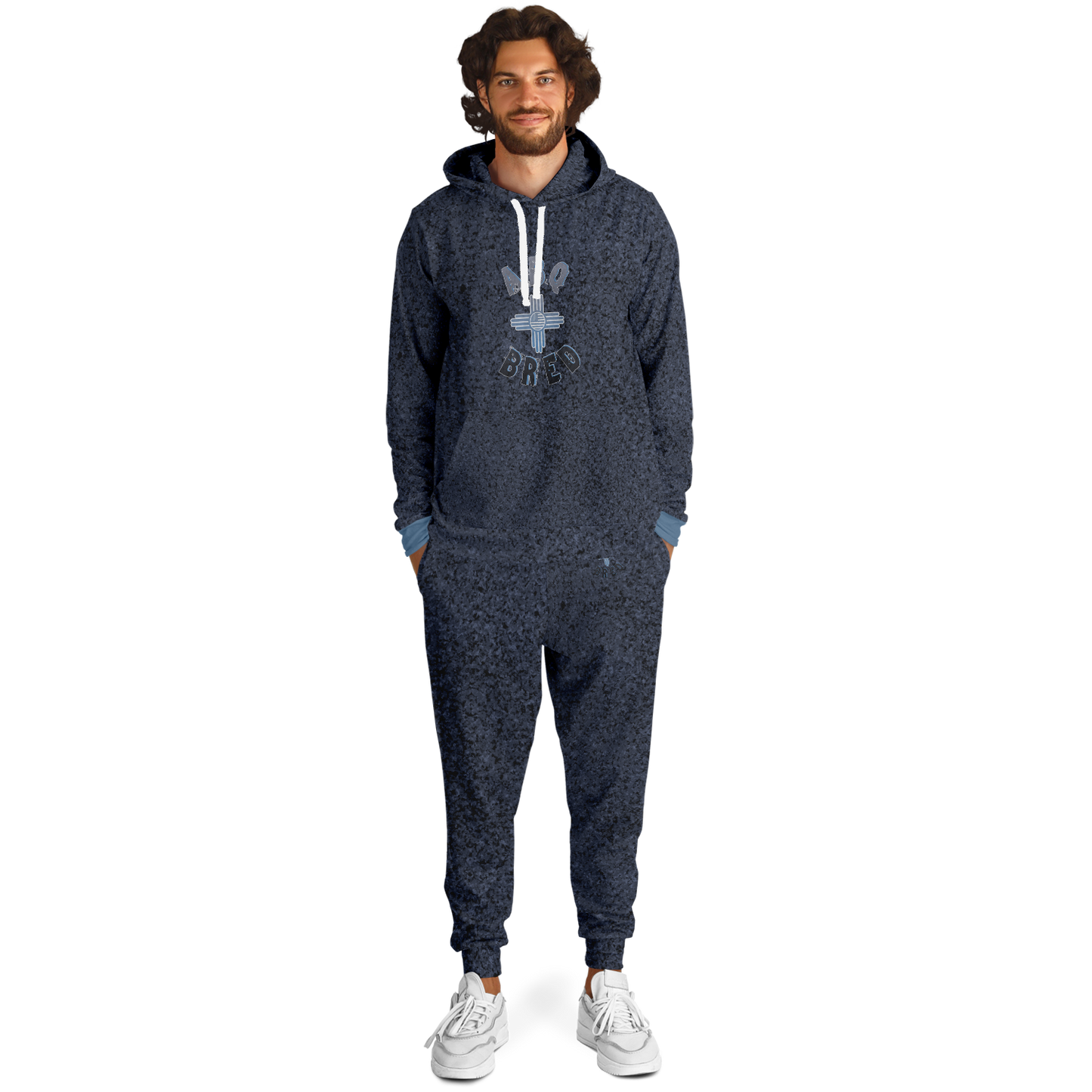 Albuquerque Bred - Dark Blue Dust Premium Sweat Suit ***