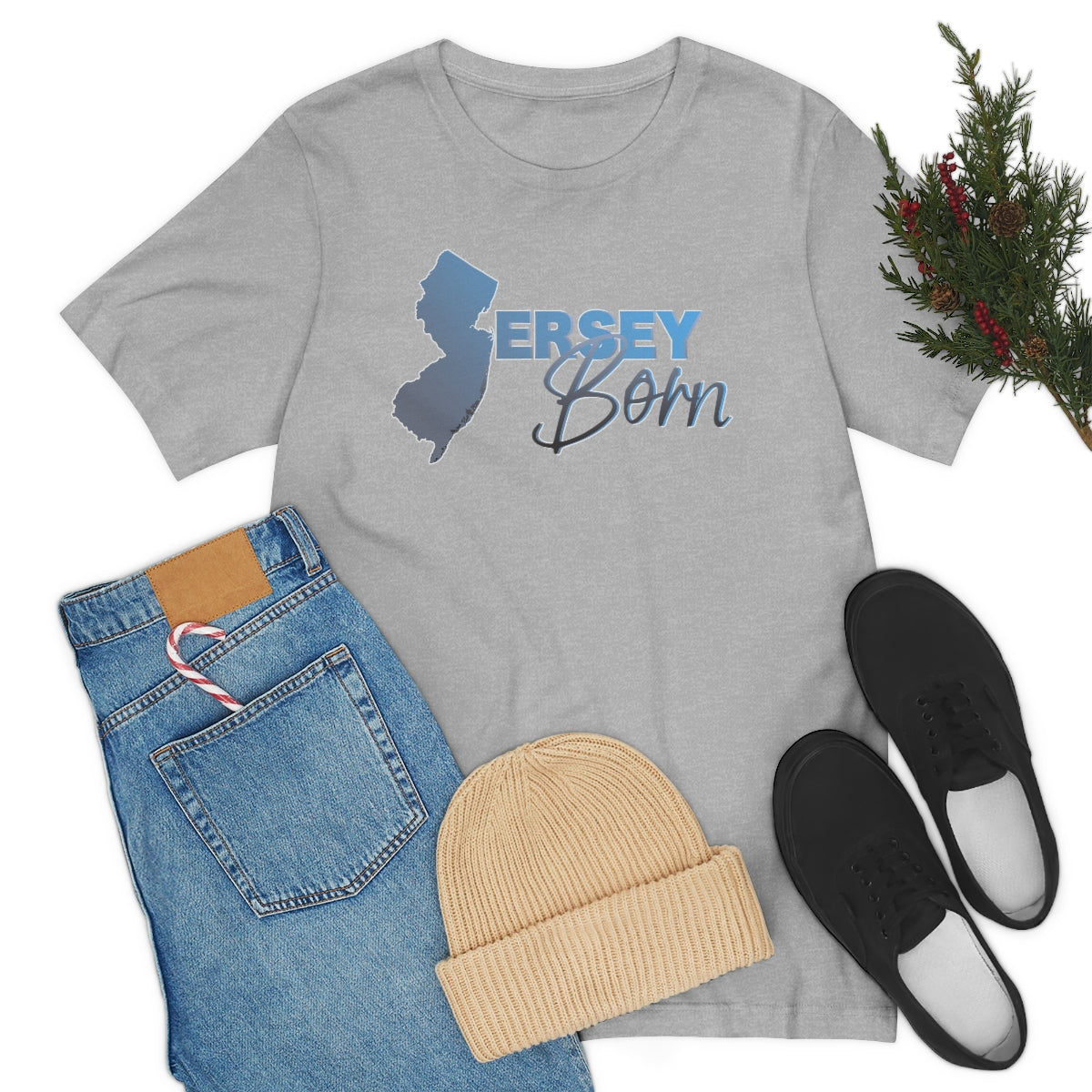 Jersey Born - Icey Blue Tee