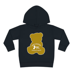 Open image in slideshow, Certified Jersey Born Gold Sugar Bear Toddler Hoodie
