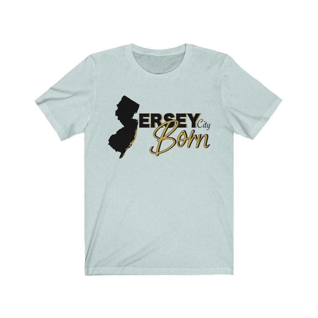 Jersey City Born - Black Gold Scheme Unisex Tee