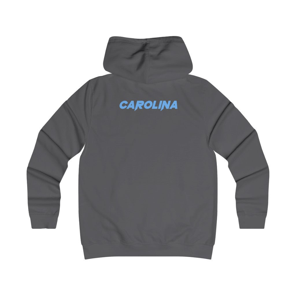 Carolina Bred - L Blue Scheme Girlie College Hoodie
