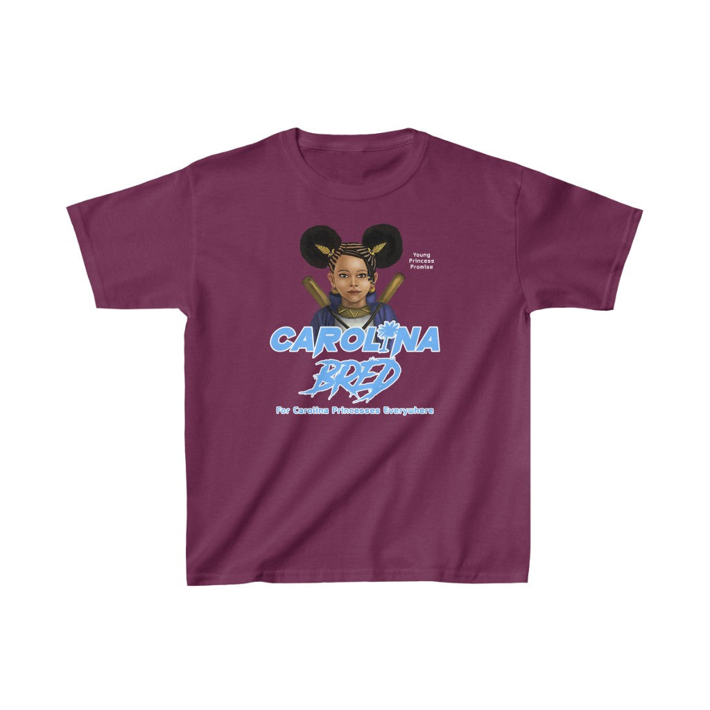 Carolina Bred - Princess Promise Edition Kids Heavy Cotton Tee