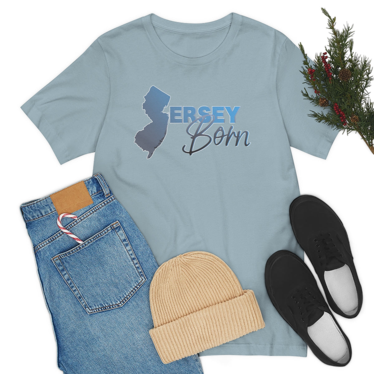 Jersey Born - Icey Blue Tee