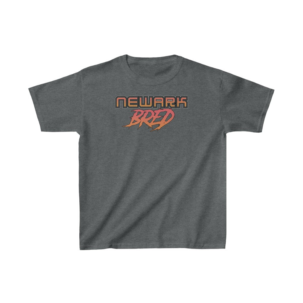 Newark Bred - Red Brick Kids Heavy Cotton Tee *