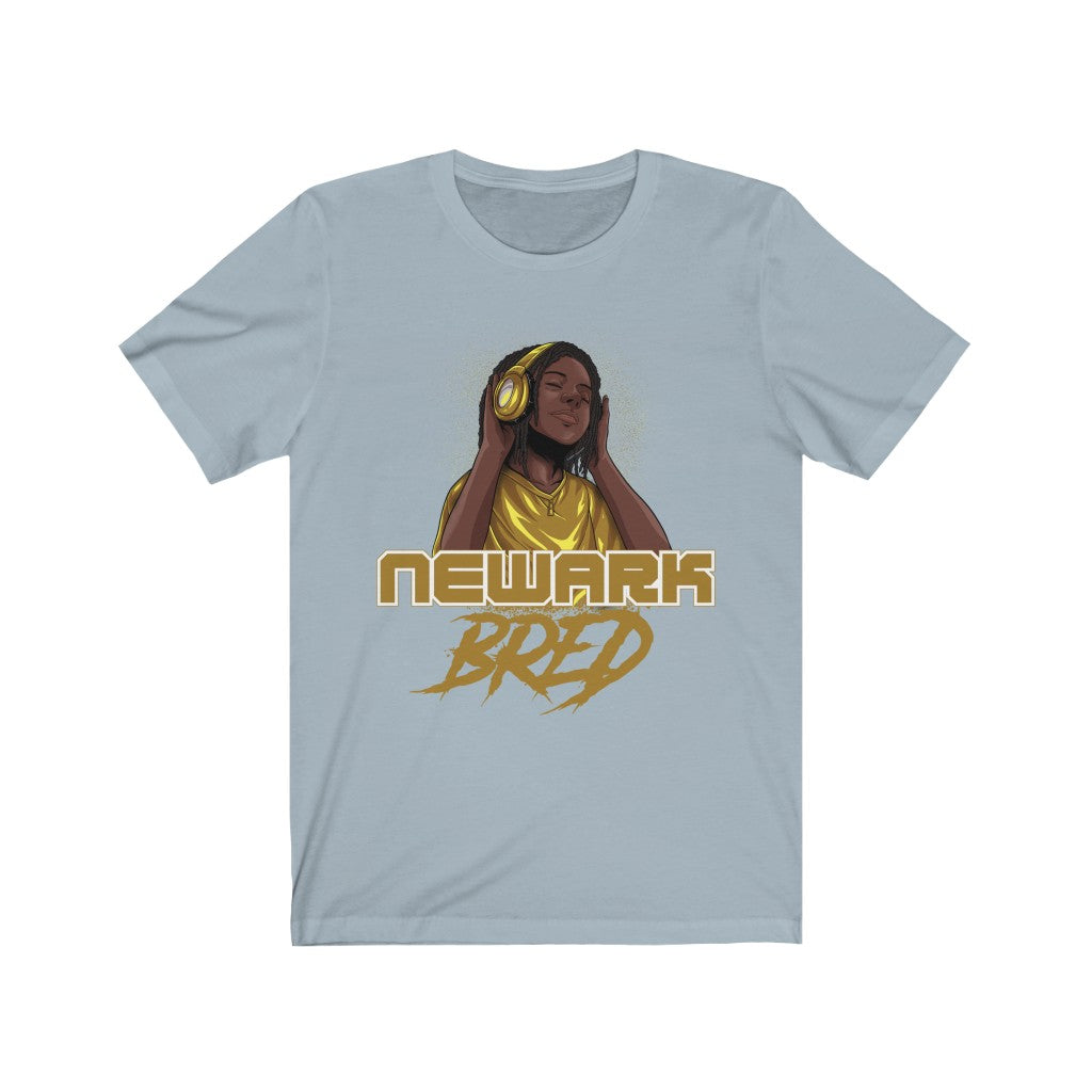 Newark Bred - Black/Gold Scheme Youth Locks Tee