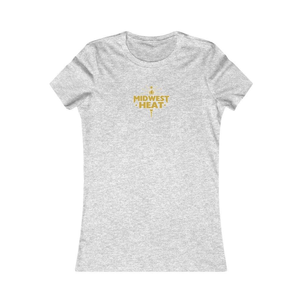 Midwest Heat - Gold Trim Women's Tee