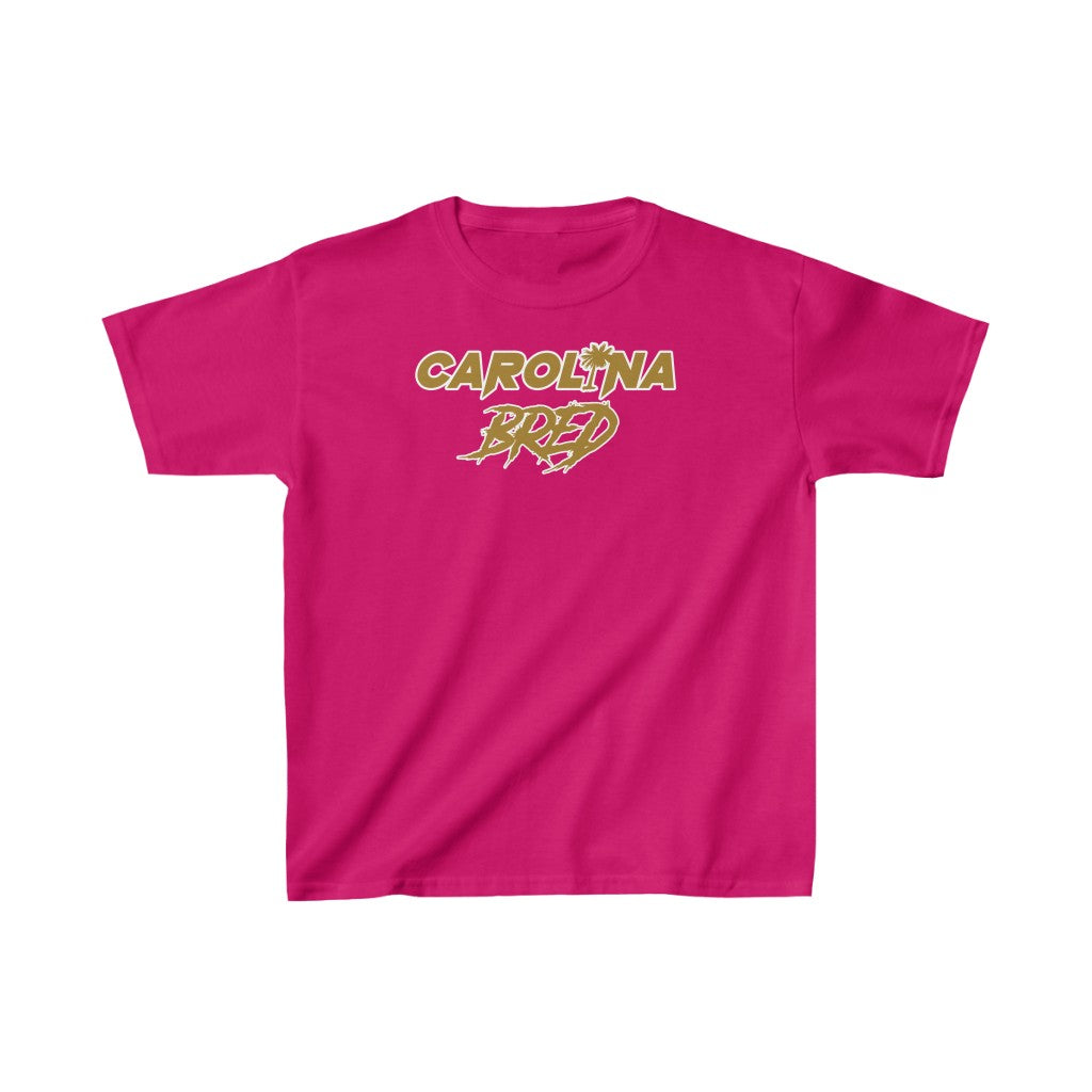 Carolina Bred  Gold Scheme Kids Heavy Tee *