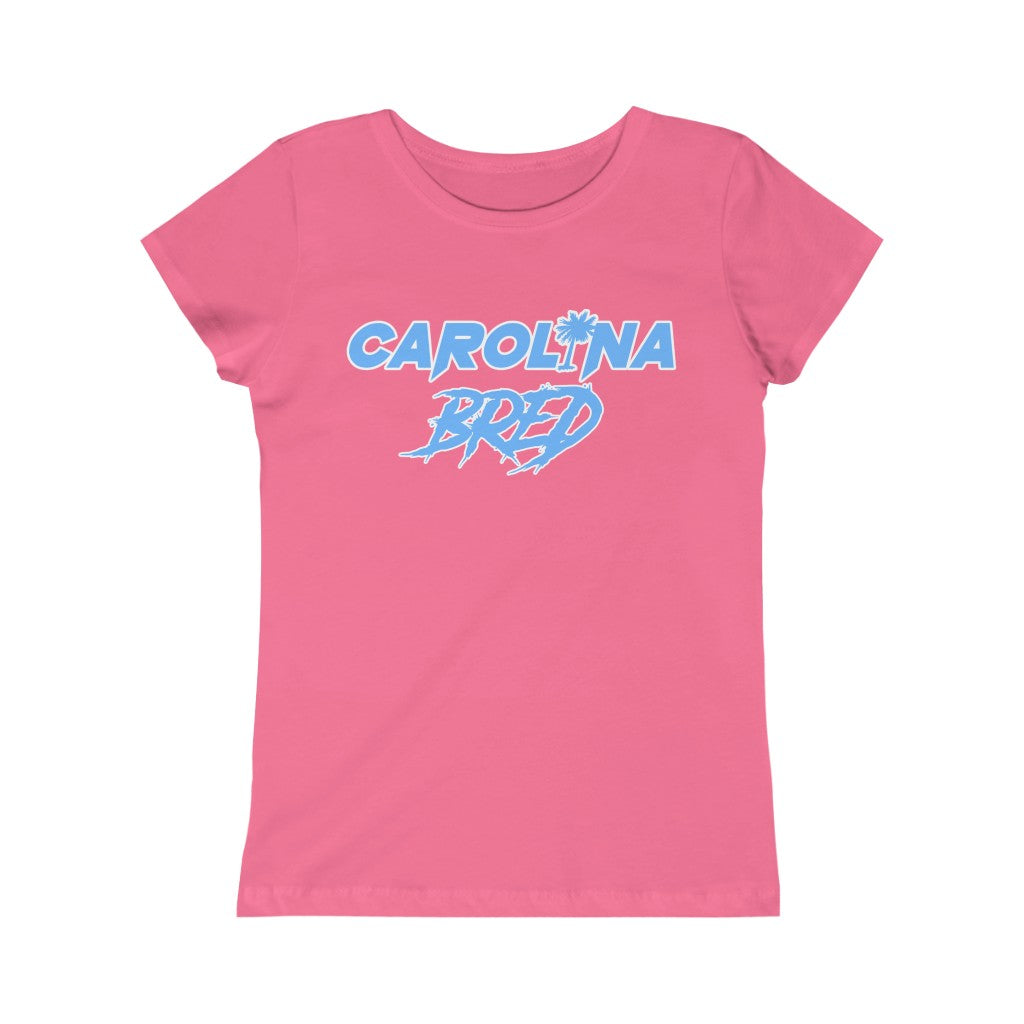 Carolina Bred Blue Scheme Girls Princess Tee
