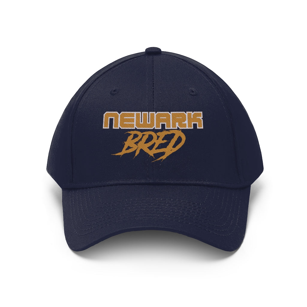Newark Bred - Gold Trim Twill Hat