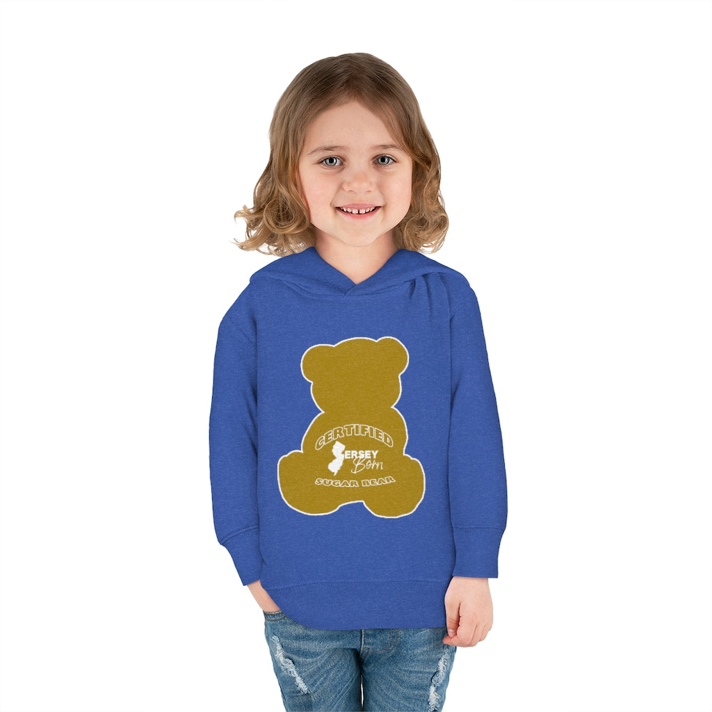 Certified Jersey Born Gold Sugar Bear Toddler Hoodie