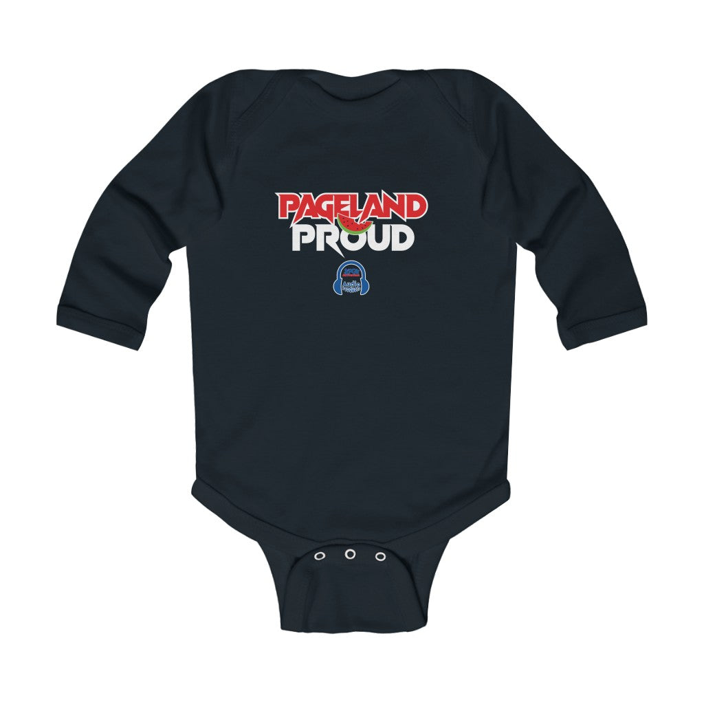 Pageland Proud - Interactive Audio Infant Long Sleeve Bodysuit