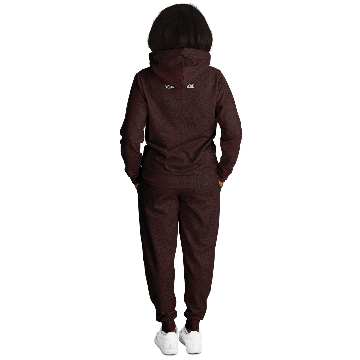 Jersey Born - Burgundy Dust Athletic Sweat Suit