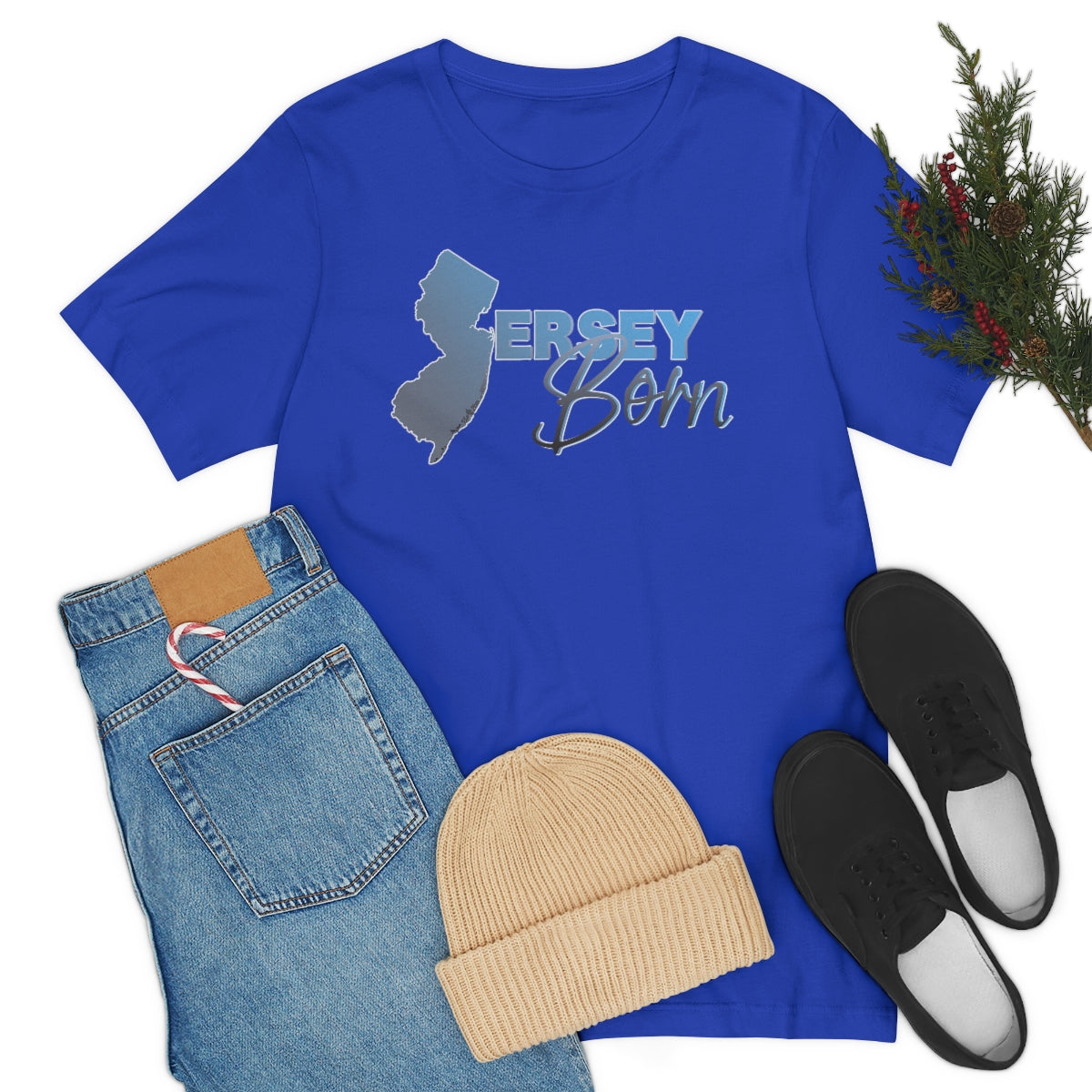 Jersey Born - Icey Blue Tee