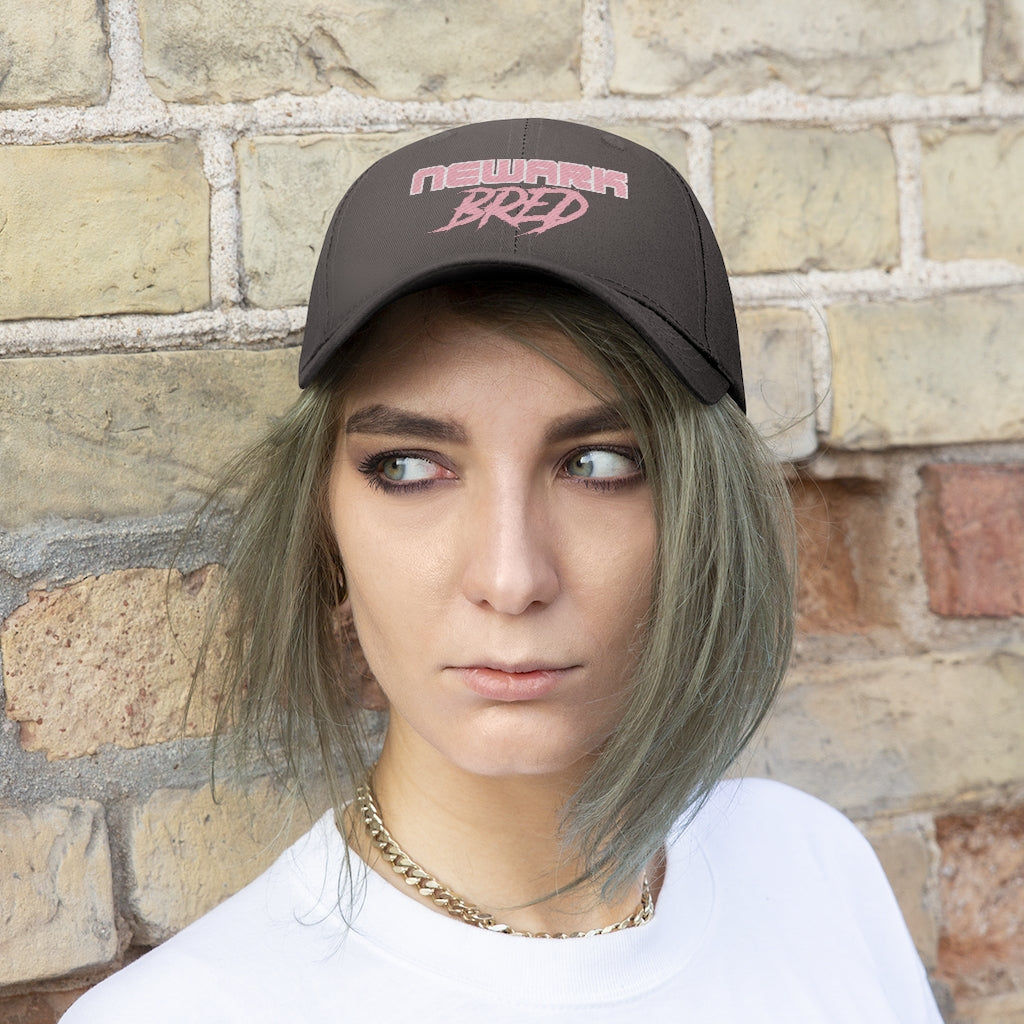 Newark Bred - Pink Trim Twill Hat