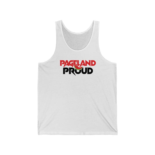 Pageland Proud -  Red Black Unisex Tank