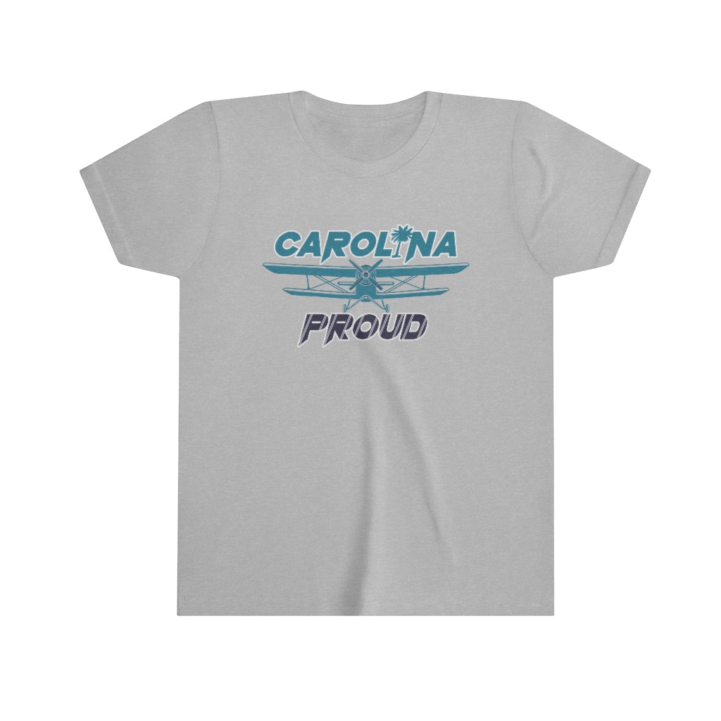 Carolina Proud - Aqua Blue Scheme Youth Tee