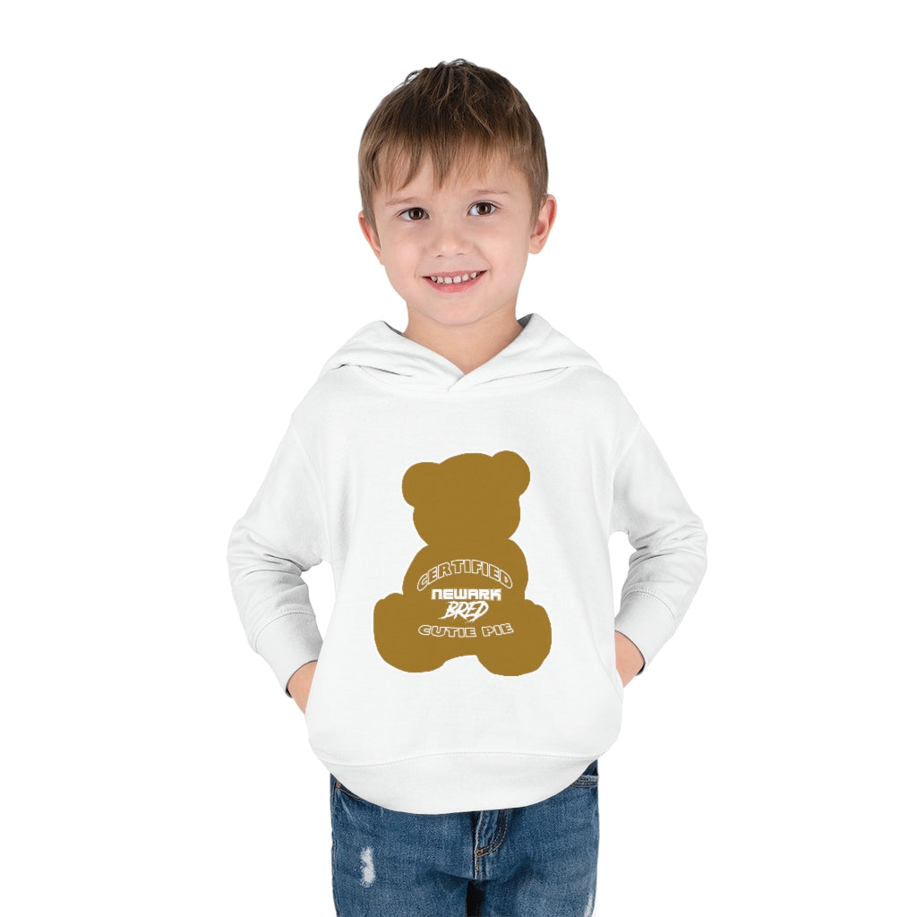 Certified Newark Bred Gold Sugar Bear Toddler Hoodie