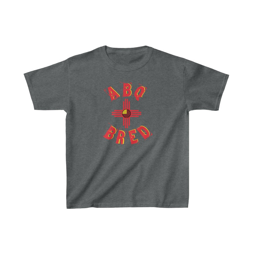 Albuquerque Bred - Gold Scheme Kids Heavy Cotton Tee