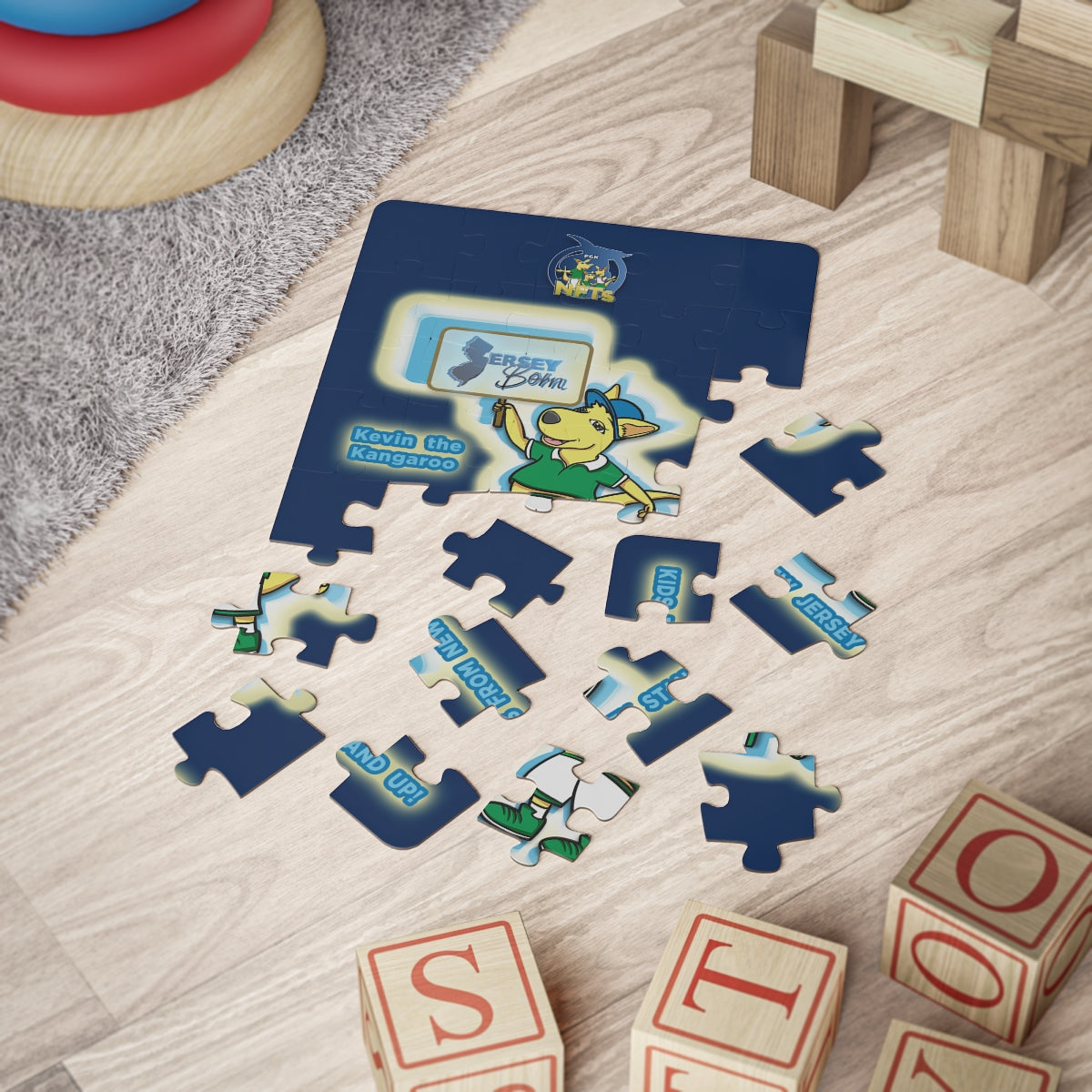Kevin the Kangaroo Jersey Born NFT Puzzle, 30-Piece