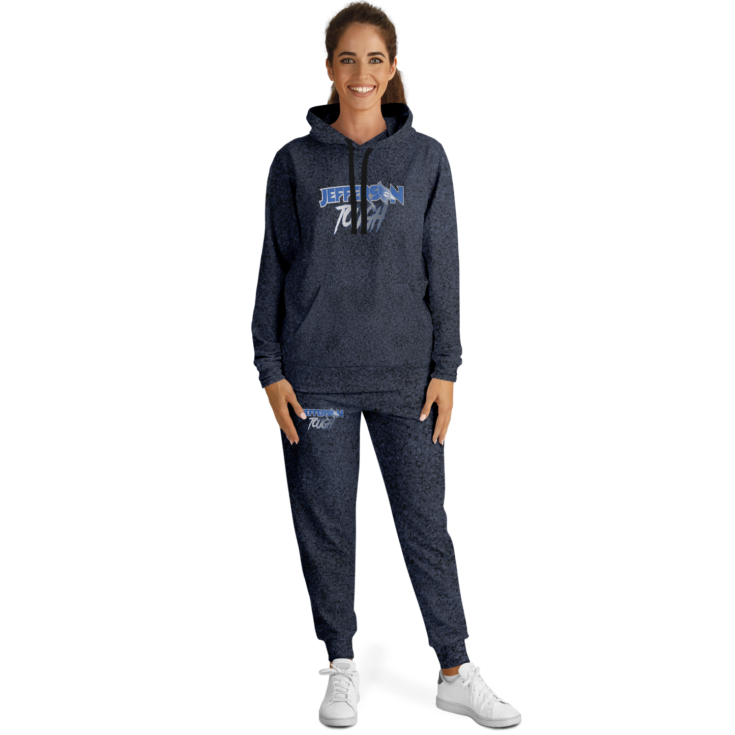 Jefferson Tough - Blue Dust Premium All Over Print Sweat Suit