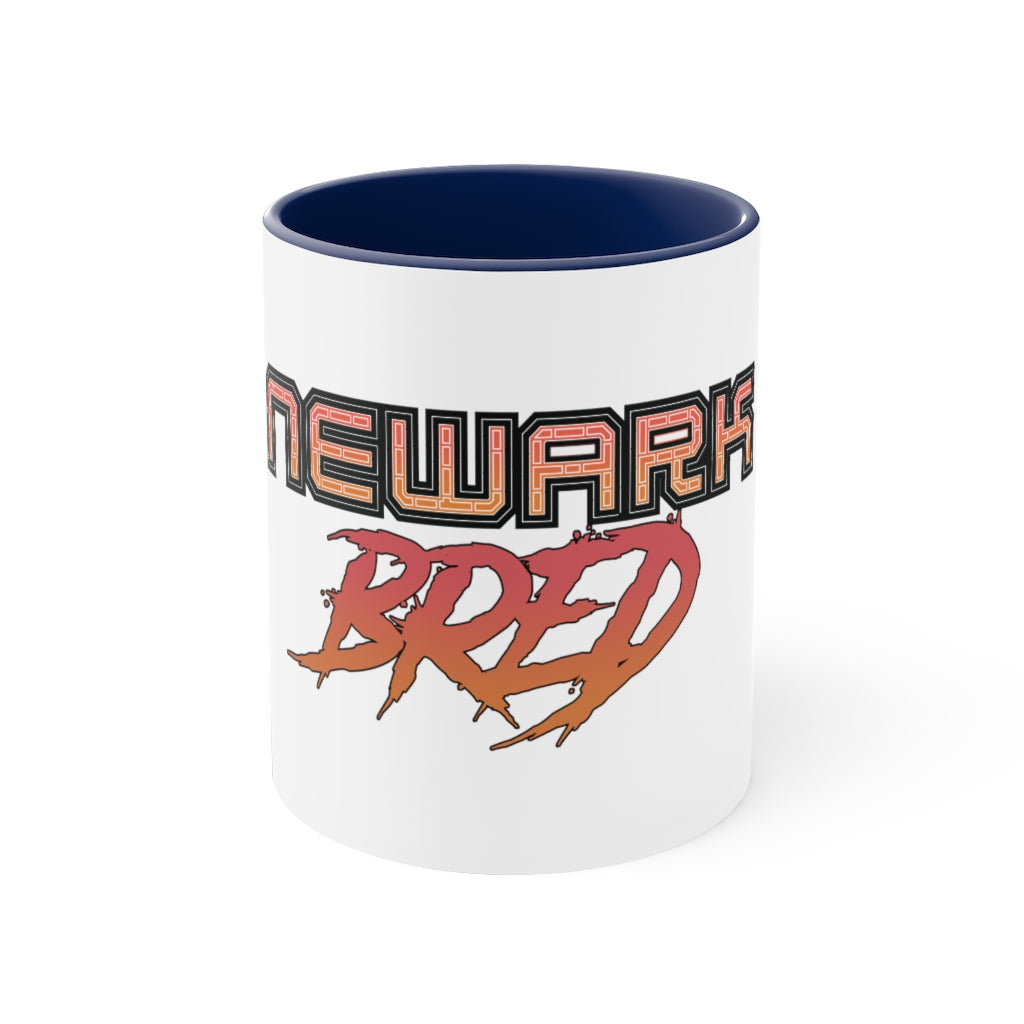 Newark Bred Fire Brick Accent Coffee Mug, 11oz