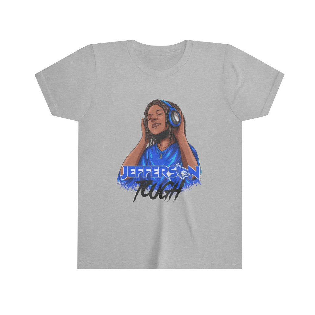 Jefferson Tough - Blue Locks Tee - Blk.