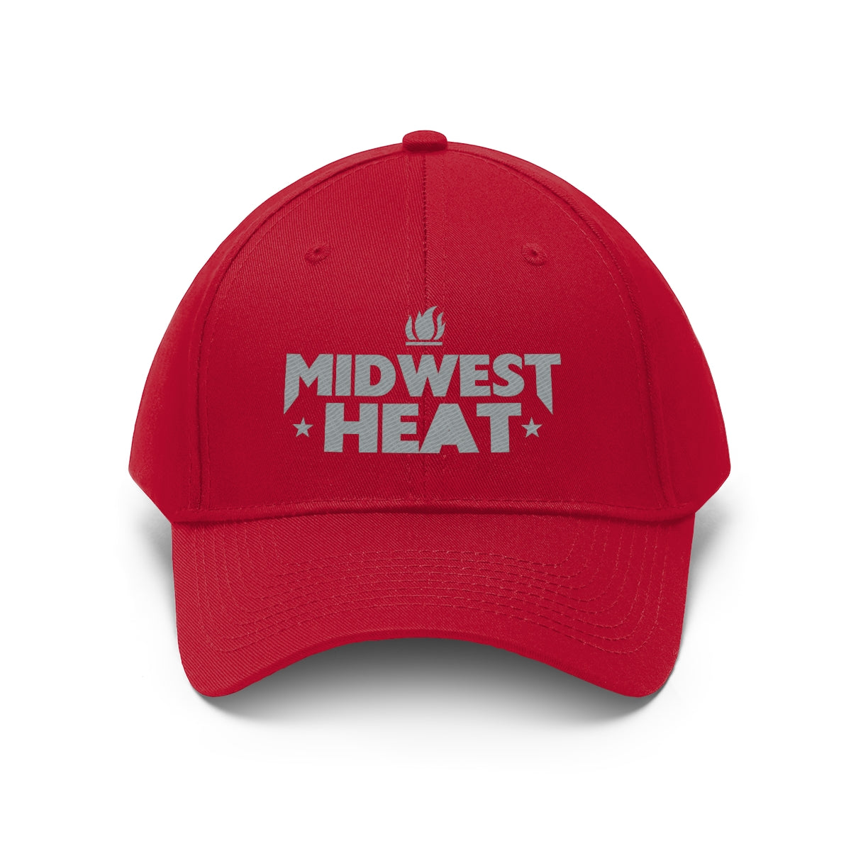 Midwest Heat Gray Scheme - Unisex Twill Hat