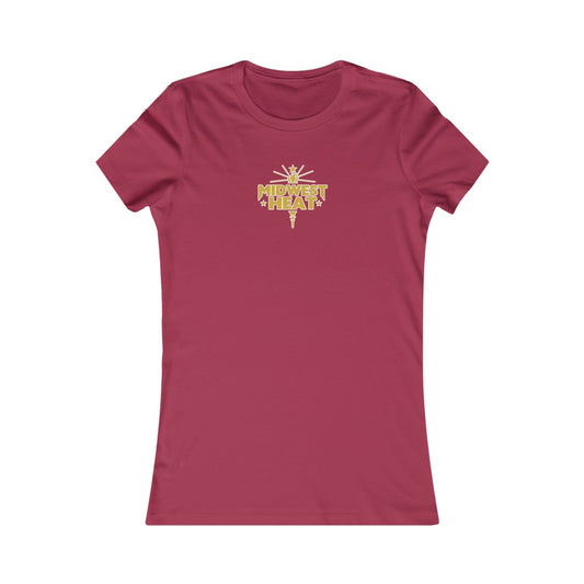 Midwest Heat - Gold Trim Women's Tee
