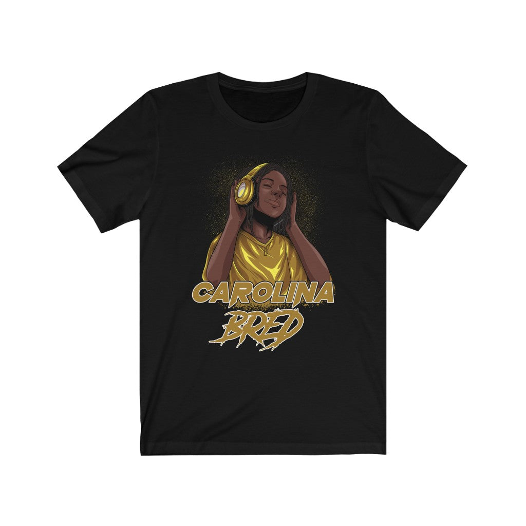 Carolina Bred - Black/Gold Locks Youth Locks Tee