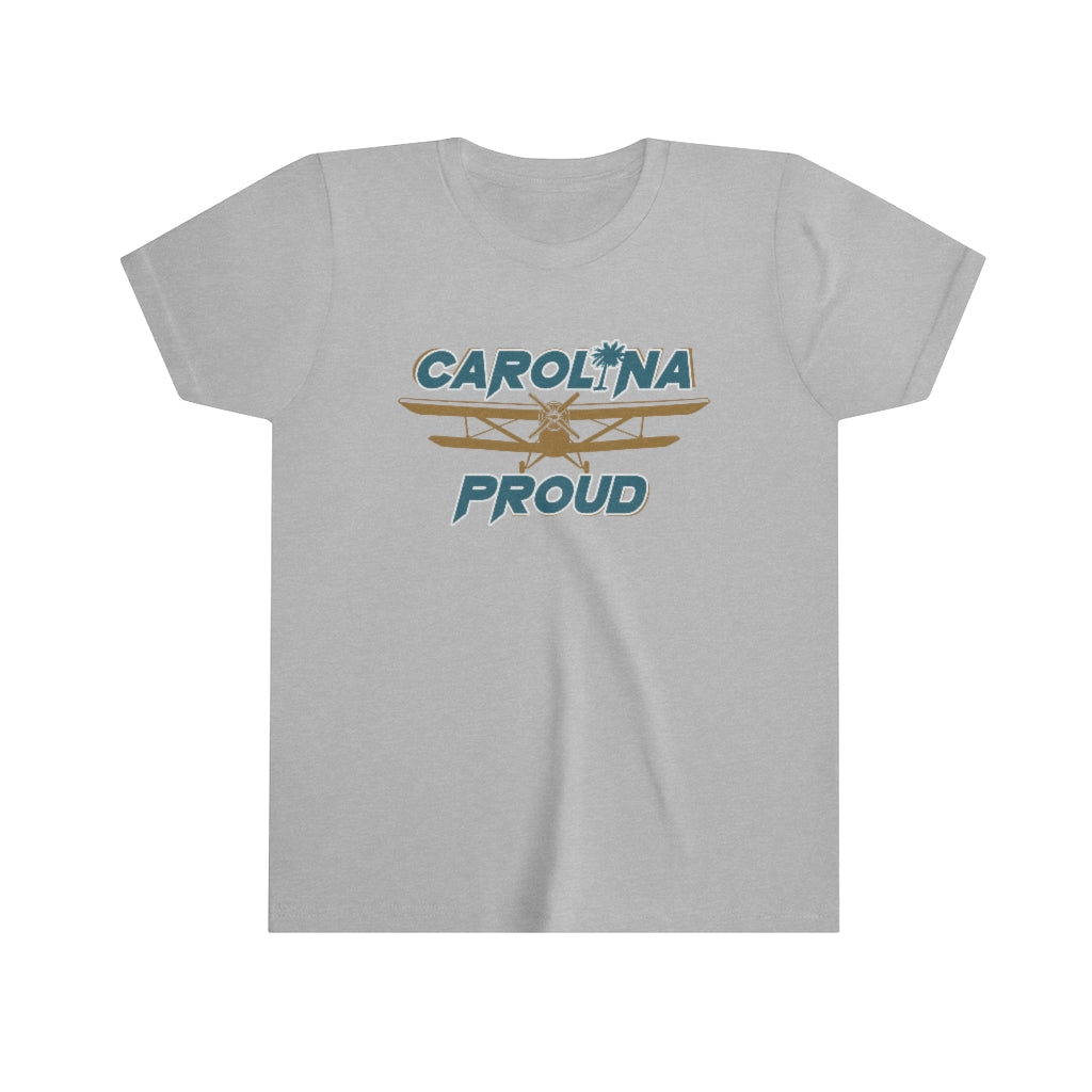 Carolina Proud - Aqua/Gold Youth Tee