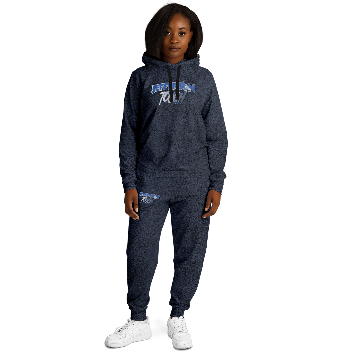 Jefferson Tough - Blue Dust Premium All Over Print Sweat Suit