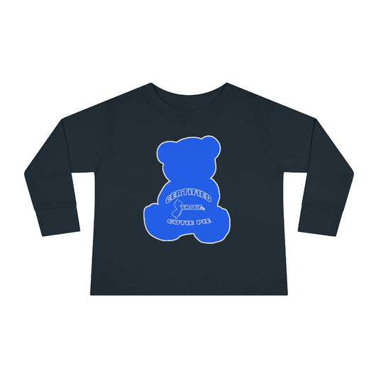 Certified Jersey City Cutie Pie Toddler Long Sleeve