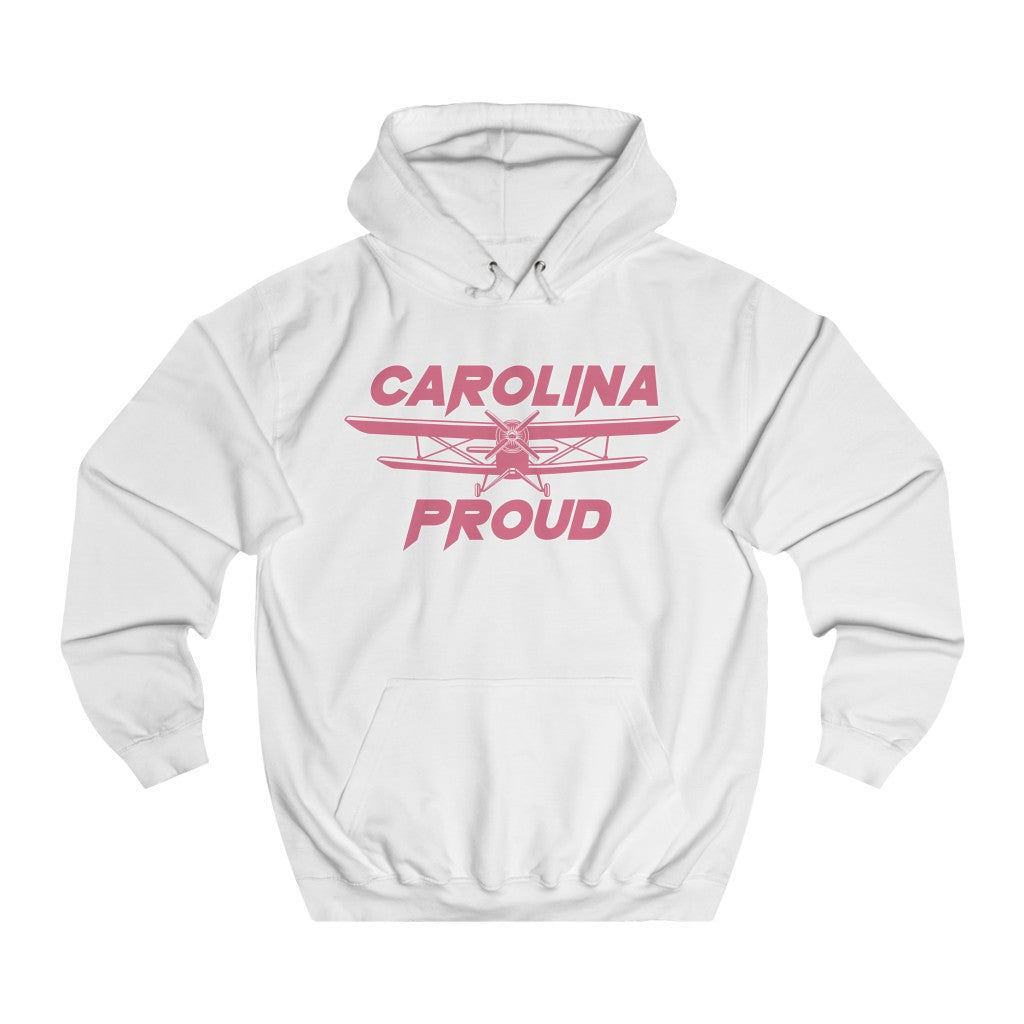 Carolina Bred - Hot Pink Scheme Unisex College Hoodie