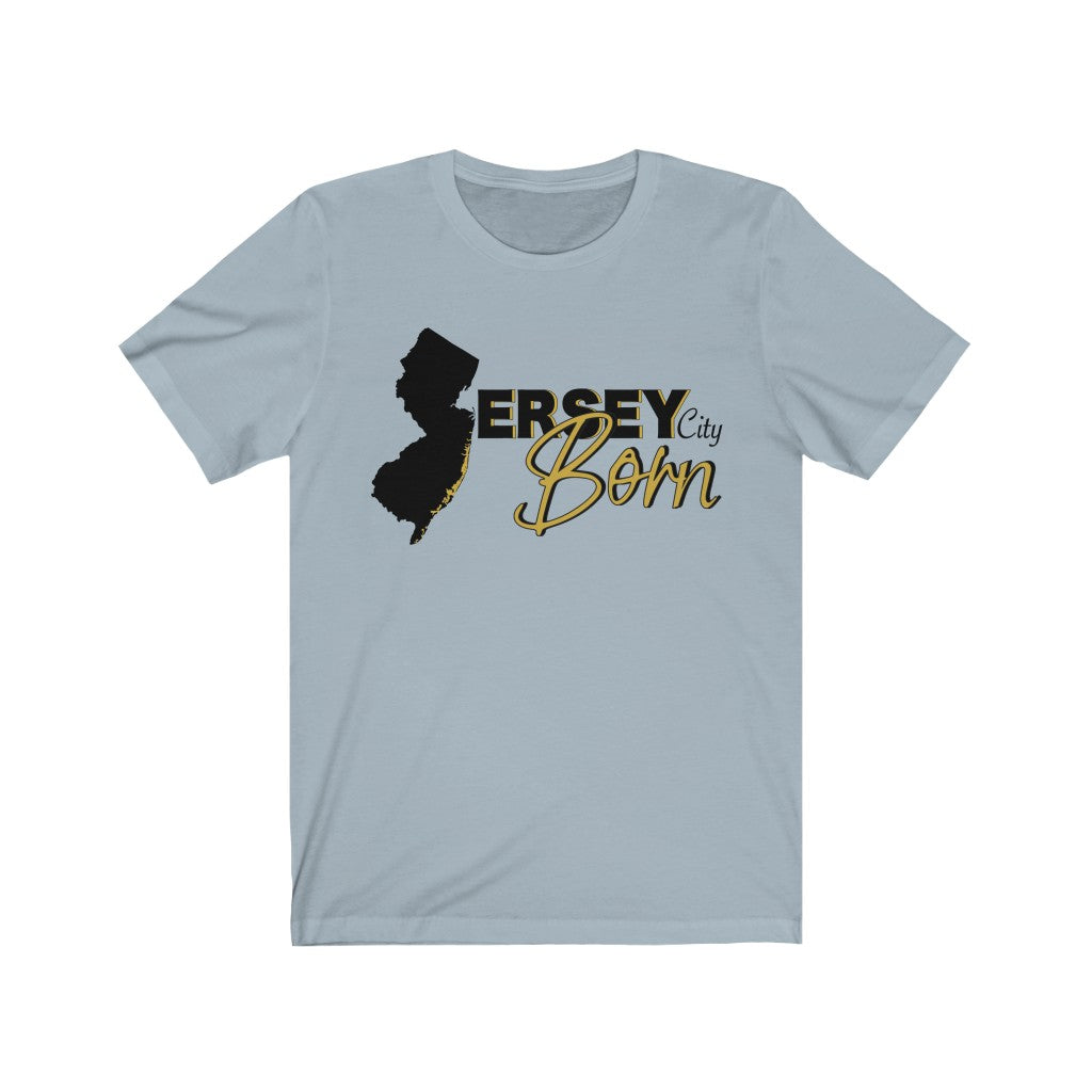 Jersey City Born - Black Gold Scheme Unisex Tee
