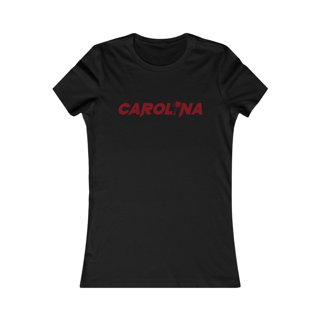 Carolina - Burgundy Black Scheme Women's Tee