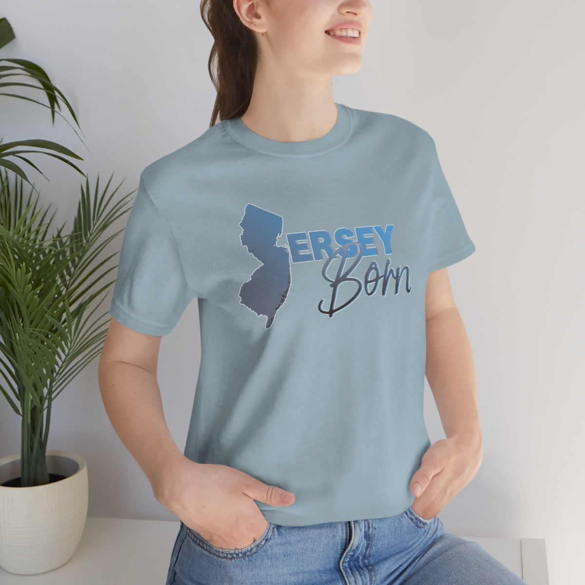 Jersey Born - Icey Blue Tee