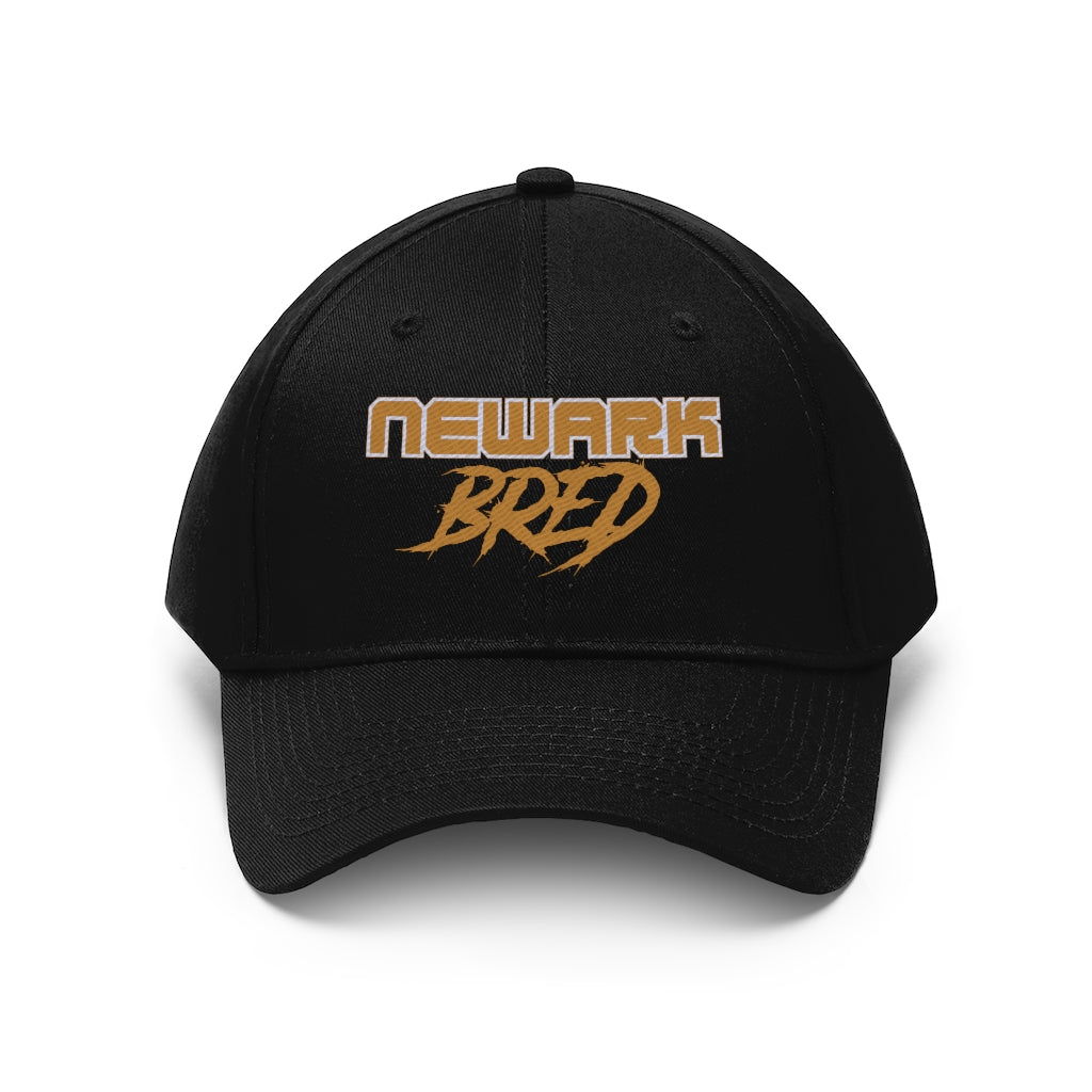 Newark Bred - Gold Trim Twill Hat