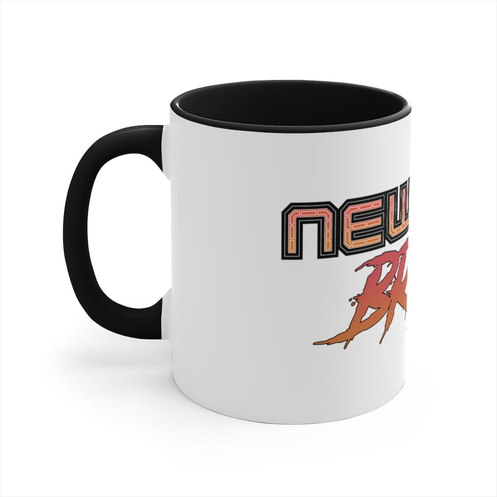 Newark Bred Fire Brick Accent Coffee Mug, 11oz