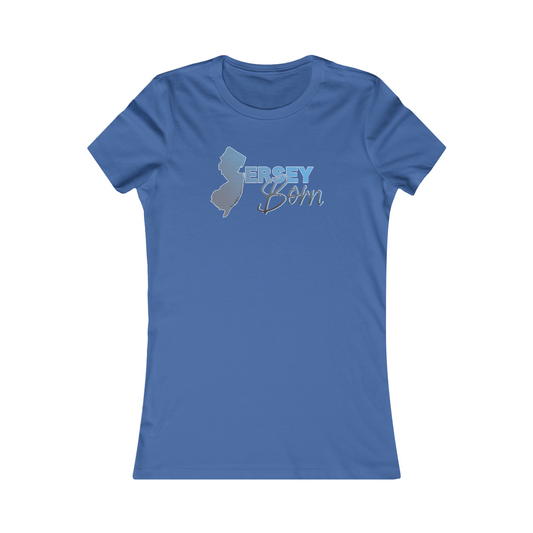 Jersey Born Icey Blue Scheme Lady Tee