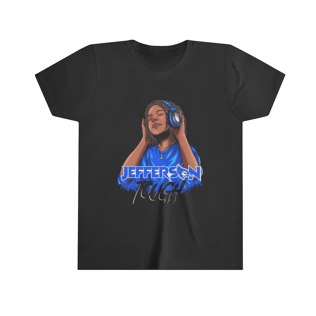 Jefferson Tough - Blue Locks Tee - Blk.
