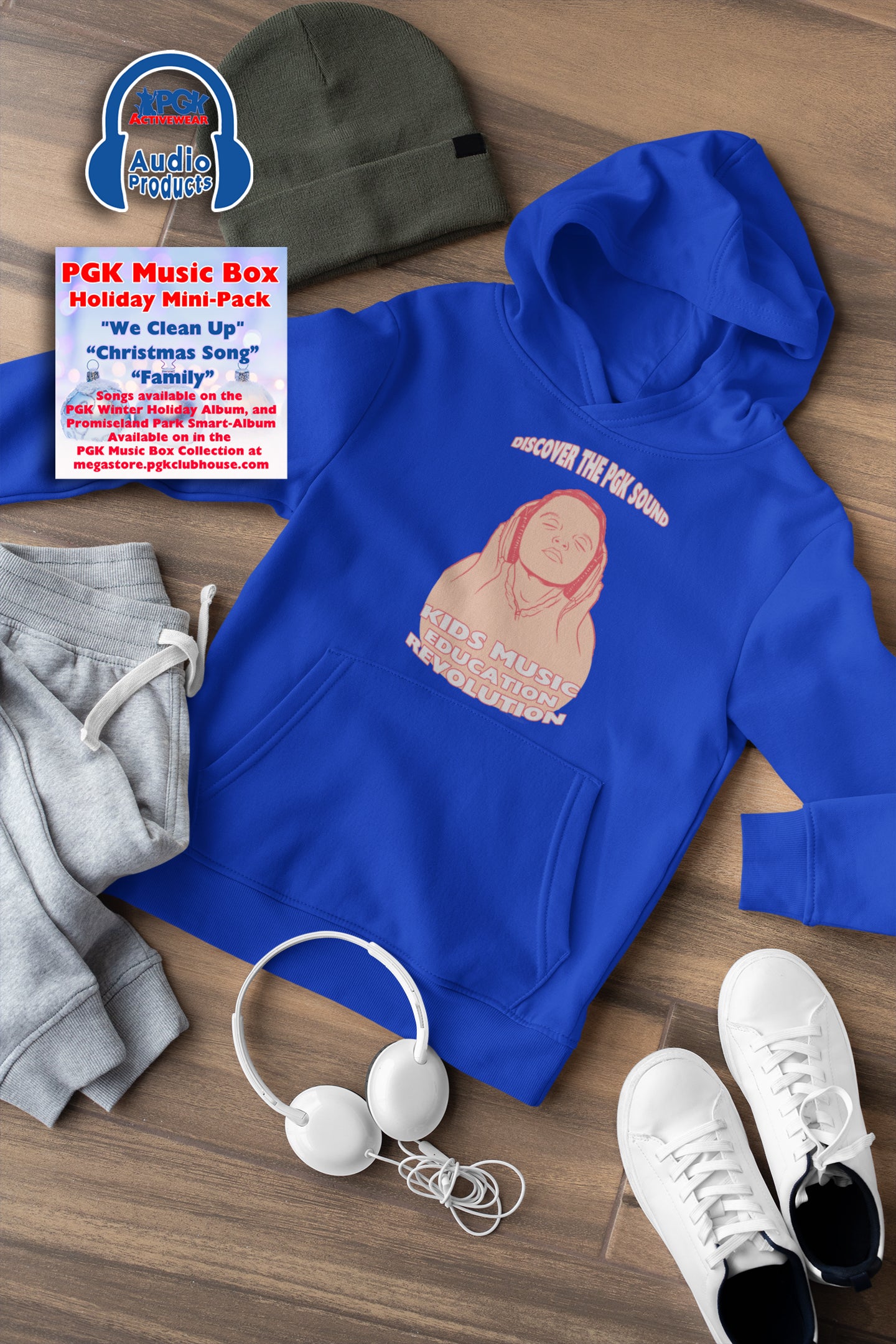 Discover the PGK Sound Audio Hoodie Kids Hoodie