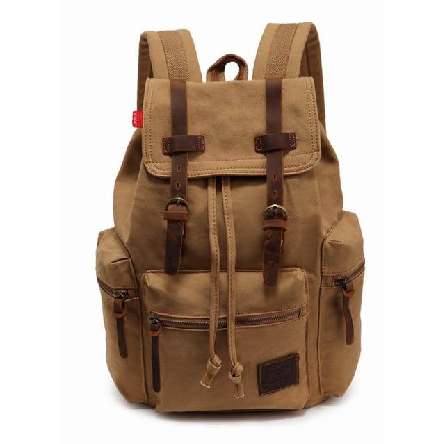 Audio Vintage Canvas Backpack - For Adults who Love and Support Children!