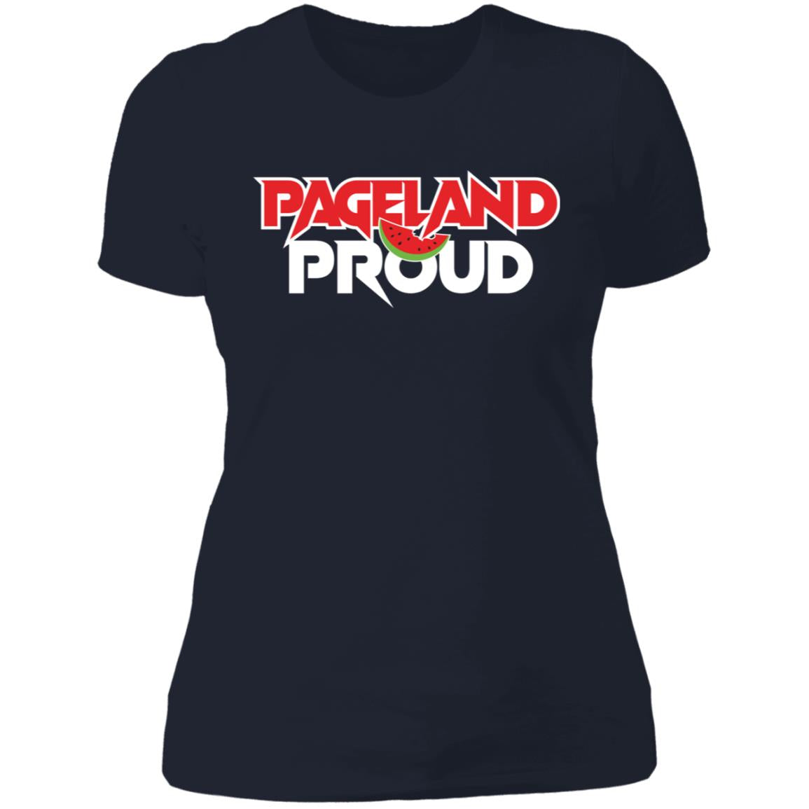 Pageland Proud - NL3900 Ladies' Boyfriend T-Shirt